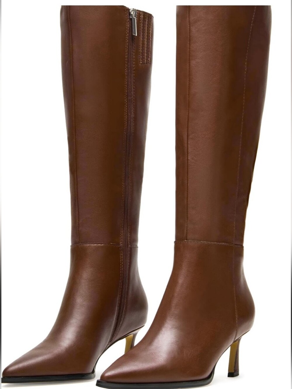 Dolce Vita Aldy Brown leather up to Knee Boots size 6 never worn original box